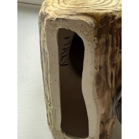 Vintage Italian Boy Accordion Figurine Porcelain Hand Painted Musical Cherub - Picture 8 of 12